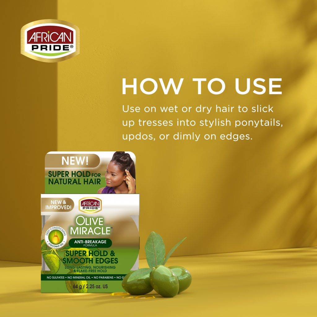 Olive Miracle Super Hold & Smooth Edges